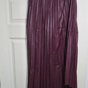 INC Faux Leather Skirt